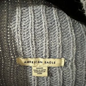 American eagle sweater periwinkle